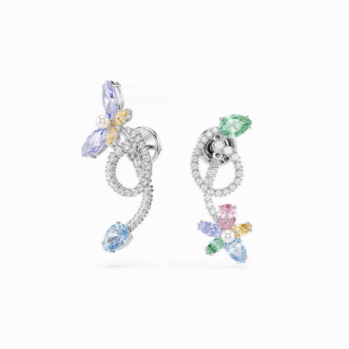 Pastel Asymmetrical  Earrings
