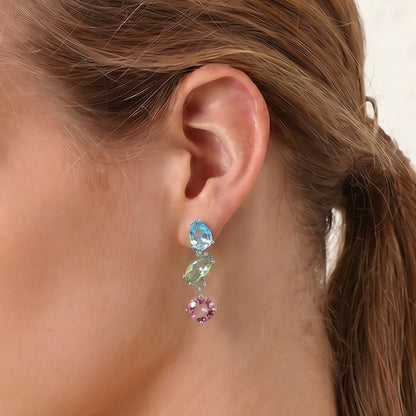 Linear Geometric Earrings