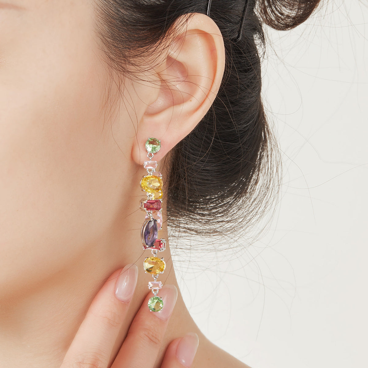 Stack Tower Earrings