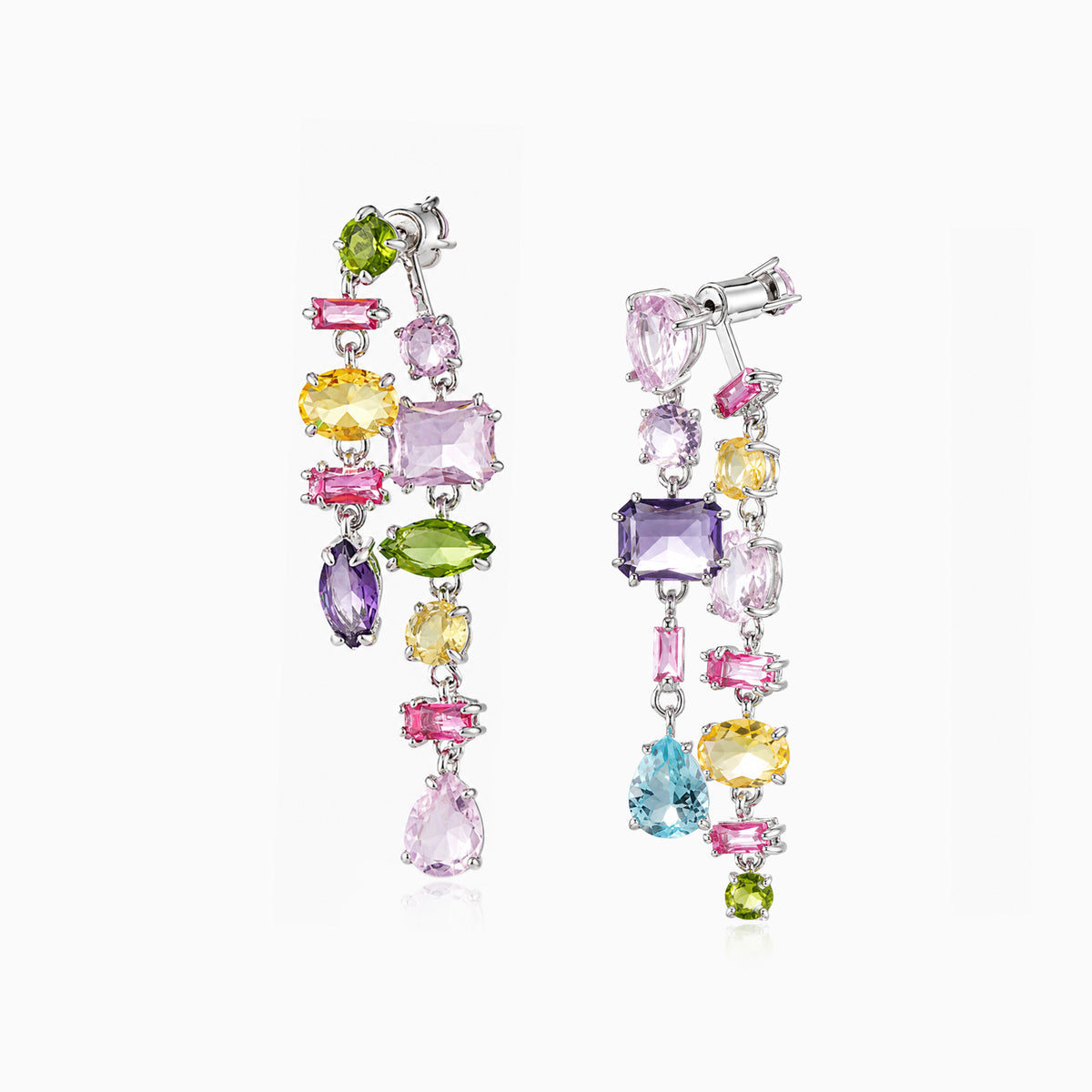 Stack Tower Earrings