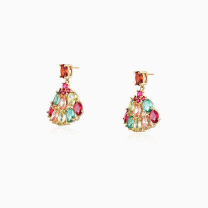 Regal Fan Earrings