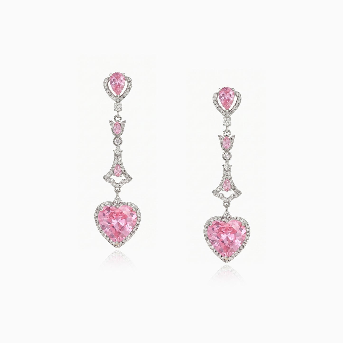 Sweetheart Dangle Earrings