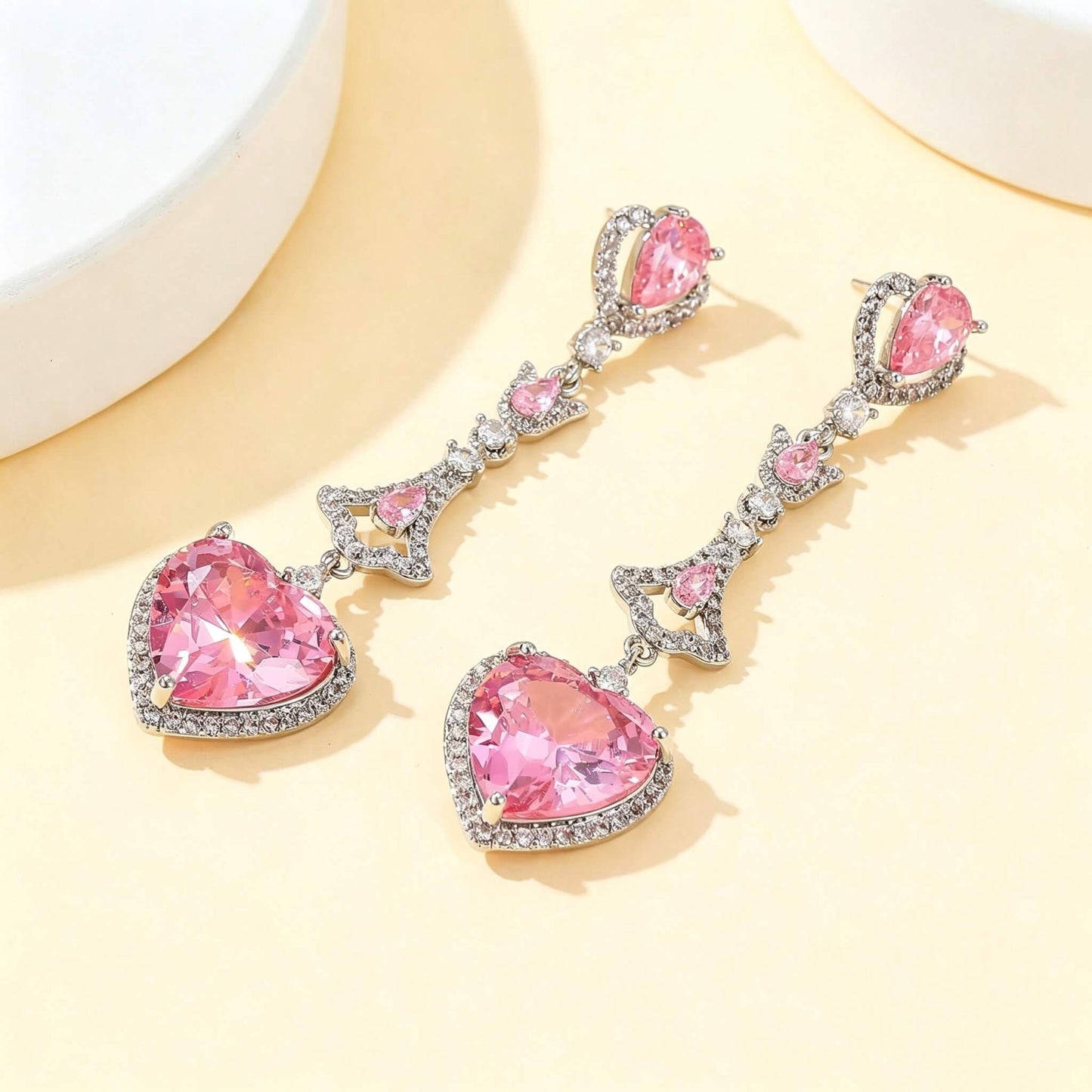 Sweetheart Dangle Earrings