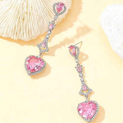 Sweetheart Dangle Earrings