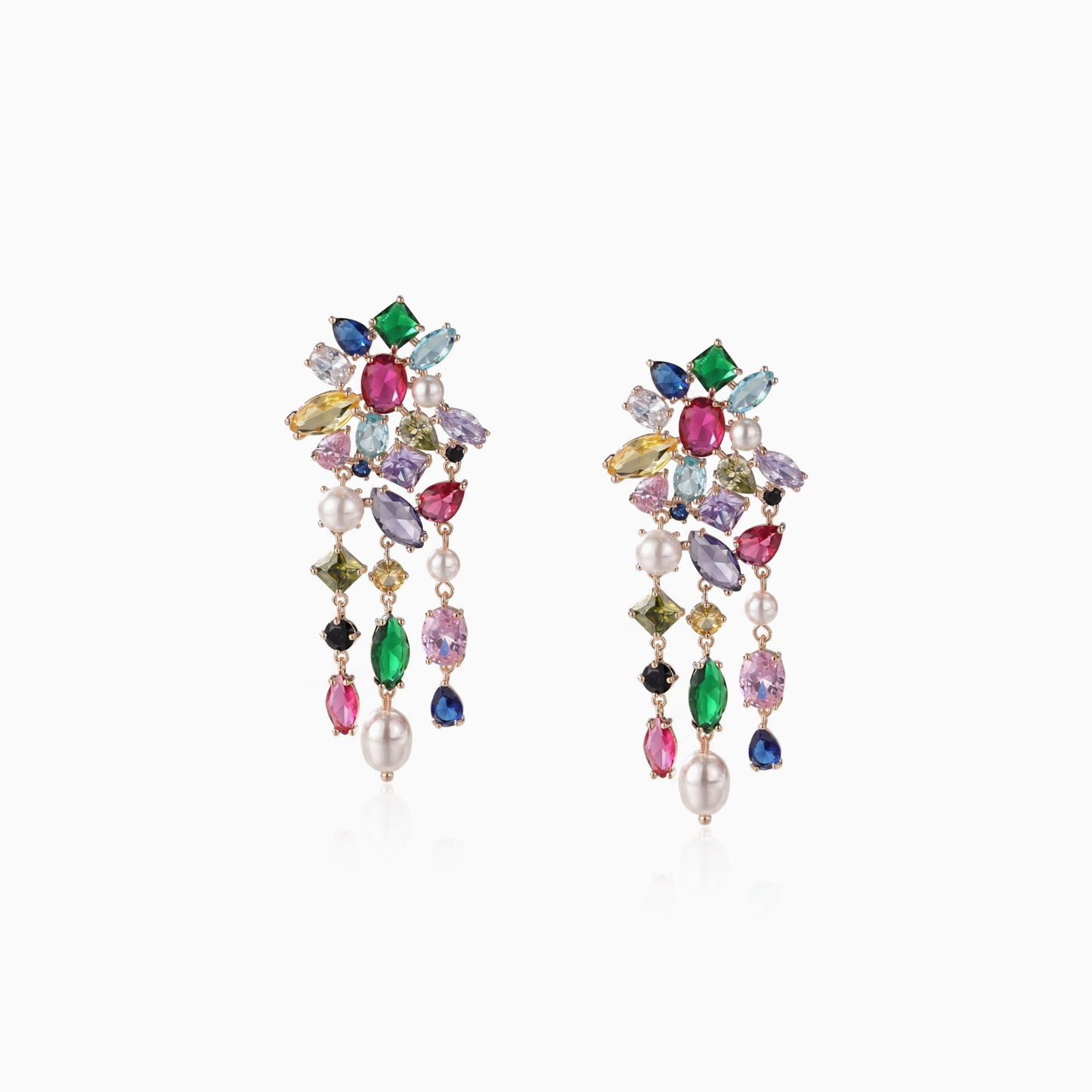 Colorburst Tassel Earrings
