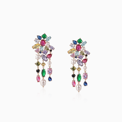 Colorburst Tassel Earrings