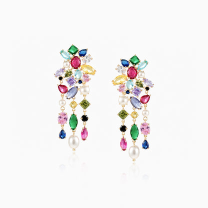 Colorburst Tassel Earrings