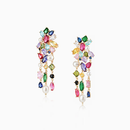 Colorburst Tassel Earrings