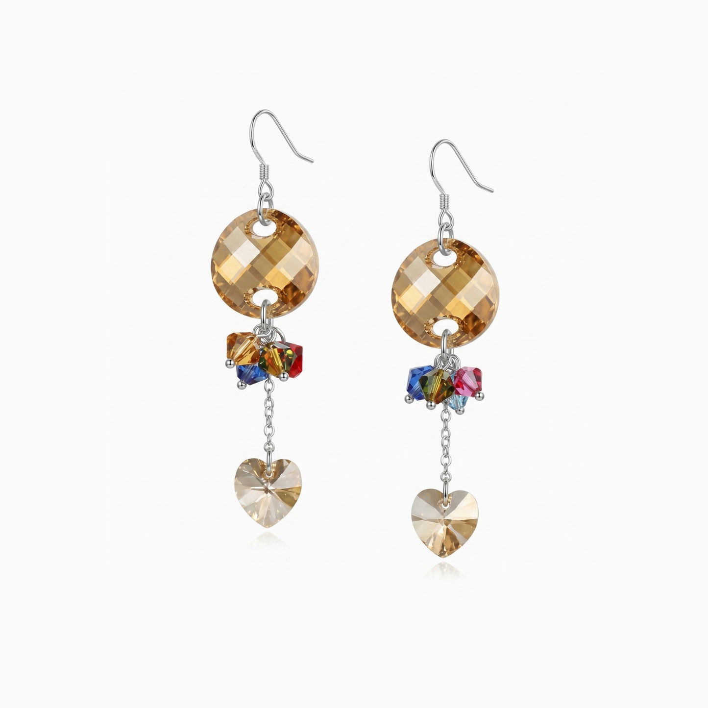 Color Cookies Crystal Earrings