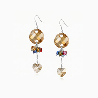 Color Cookies Crystal Earrings