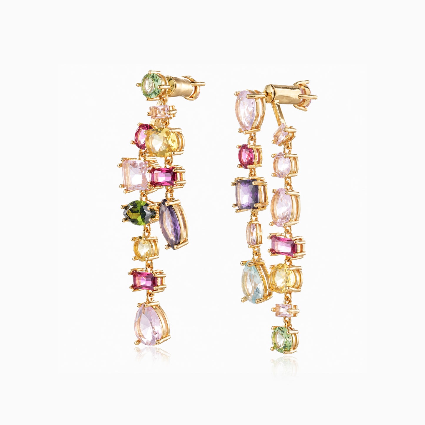 Multi-color Mixed Scatter Earrings