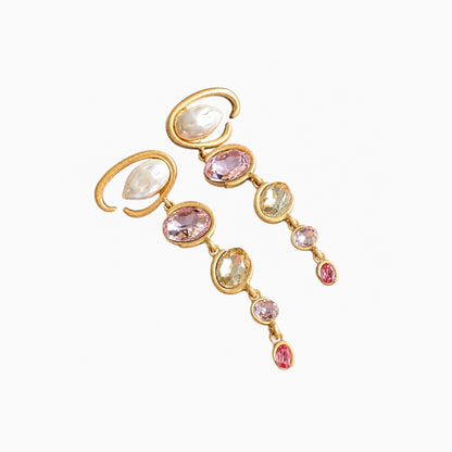 Pearl Orbit Earrings