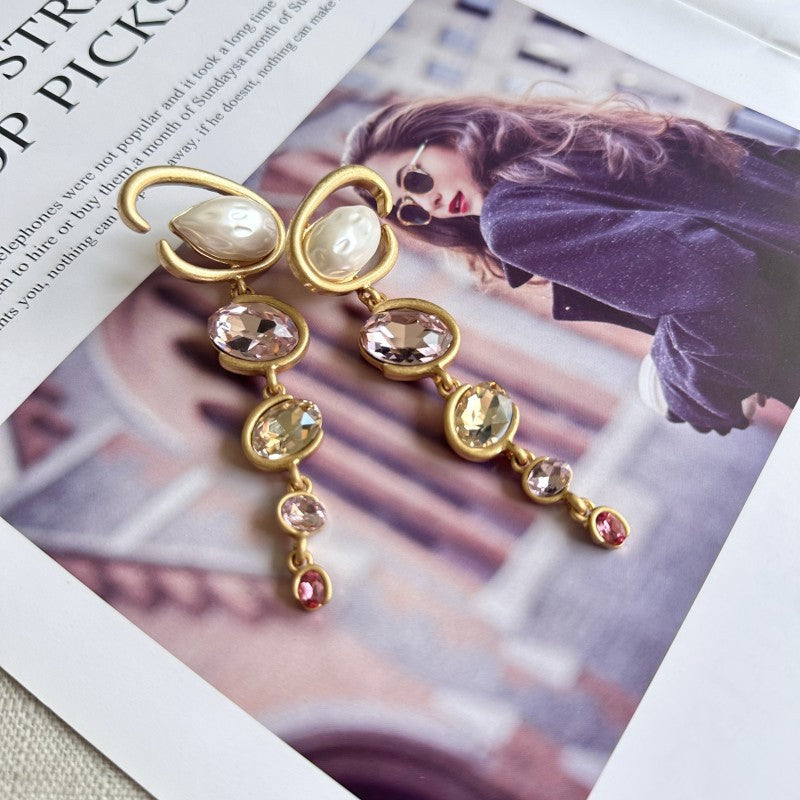 Pearl Orbit Earrings