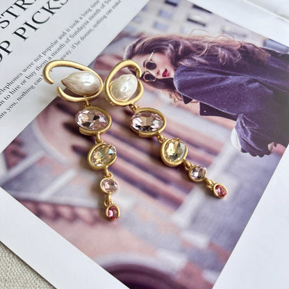 Pearl Orbit Earrings