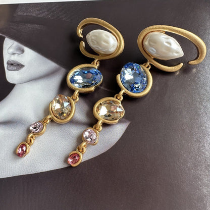 Pearl Orbit Earrings