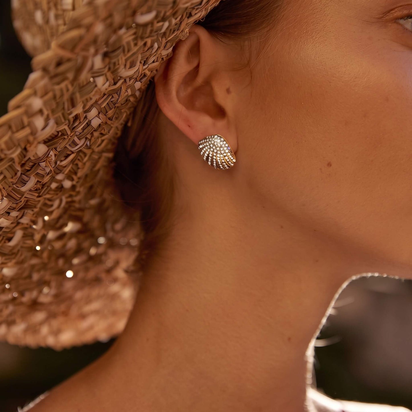 Marine Shell Earrings