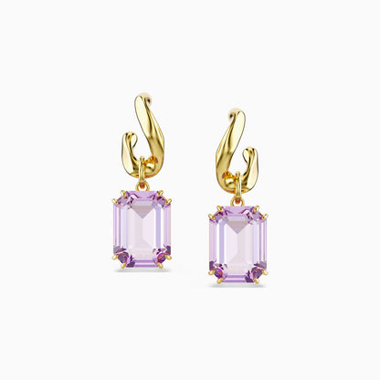 Lavender Hook Earrings
