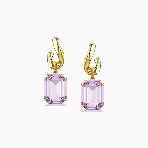 Lavender Hook Earrings
