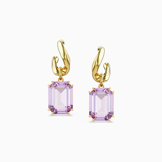 Lavender Hook Earrings
