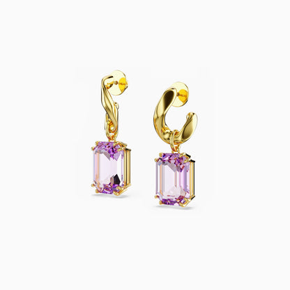 Lavender Hook Earrings