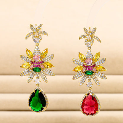 Tropical Bloom Earrings