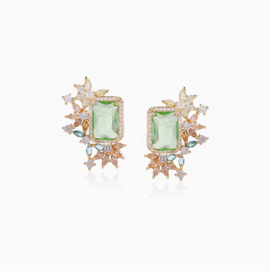 Emerald Bloom Earrings