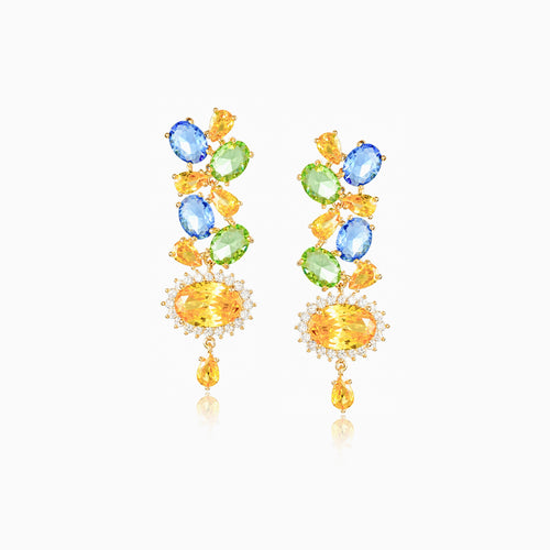 Sunlit Cluster Earrings