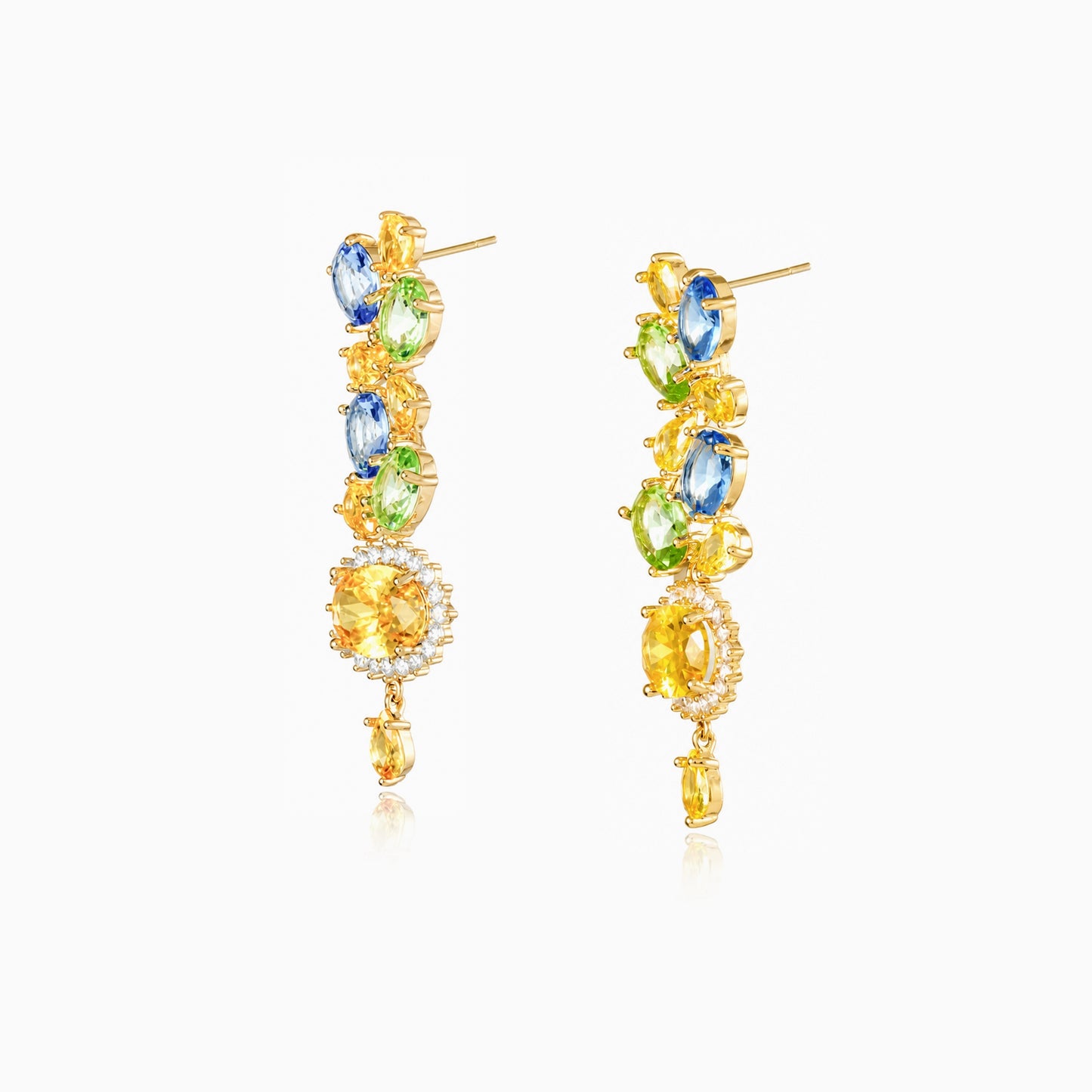 Sunlit Cluster Earrings
