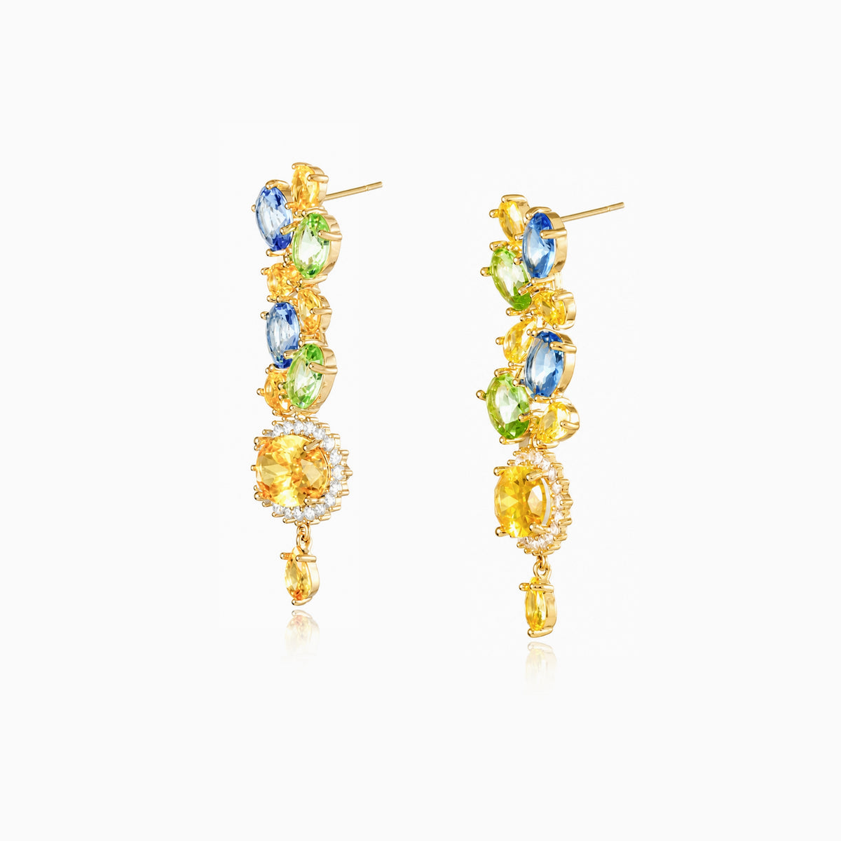 Sunlit Cluster Earrings