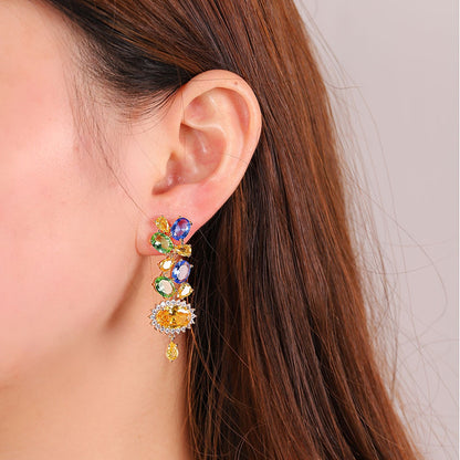 Sunlit Cluster Earrings