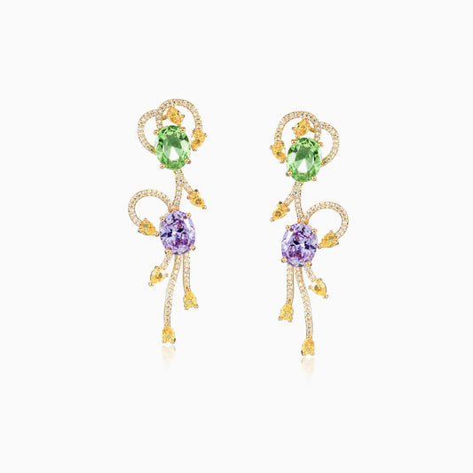 Ribbon Vine Earrings