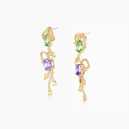 Ribbon Vine Earrings