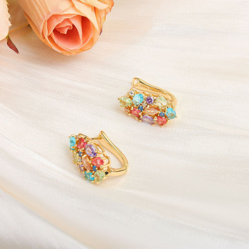 Tropical Cluster Earrings