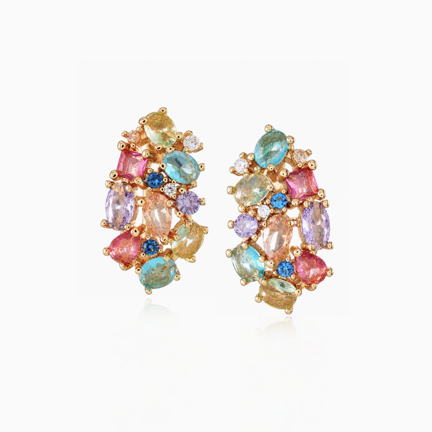 Tropical Cluster Earrings