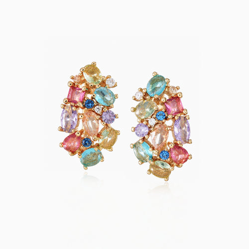 Tropical Cluster Earrings