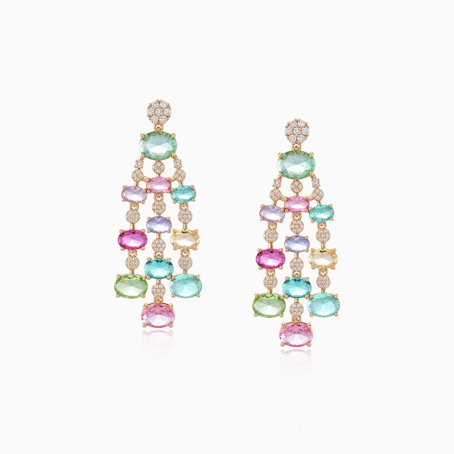 Colorfall Cascade Earrings