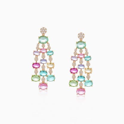 Colorfall Cascade Earrings