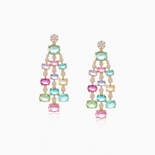 Colorfall Cascade Earrings