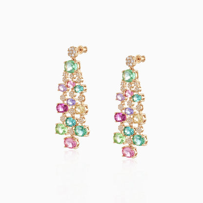 Colorfall Cascade Earrings