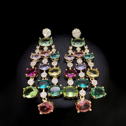 Colorfall Cascade Earrings