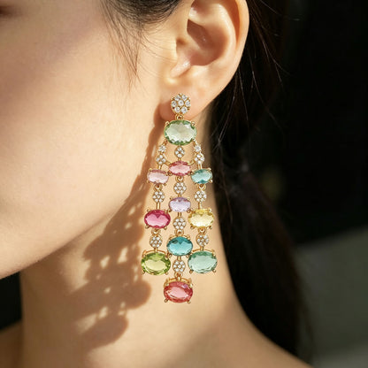 Colorfall Cascade Earrings