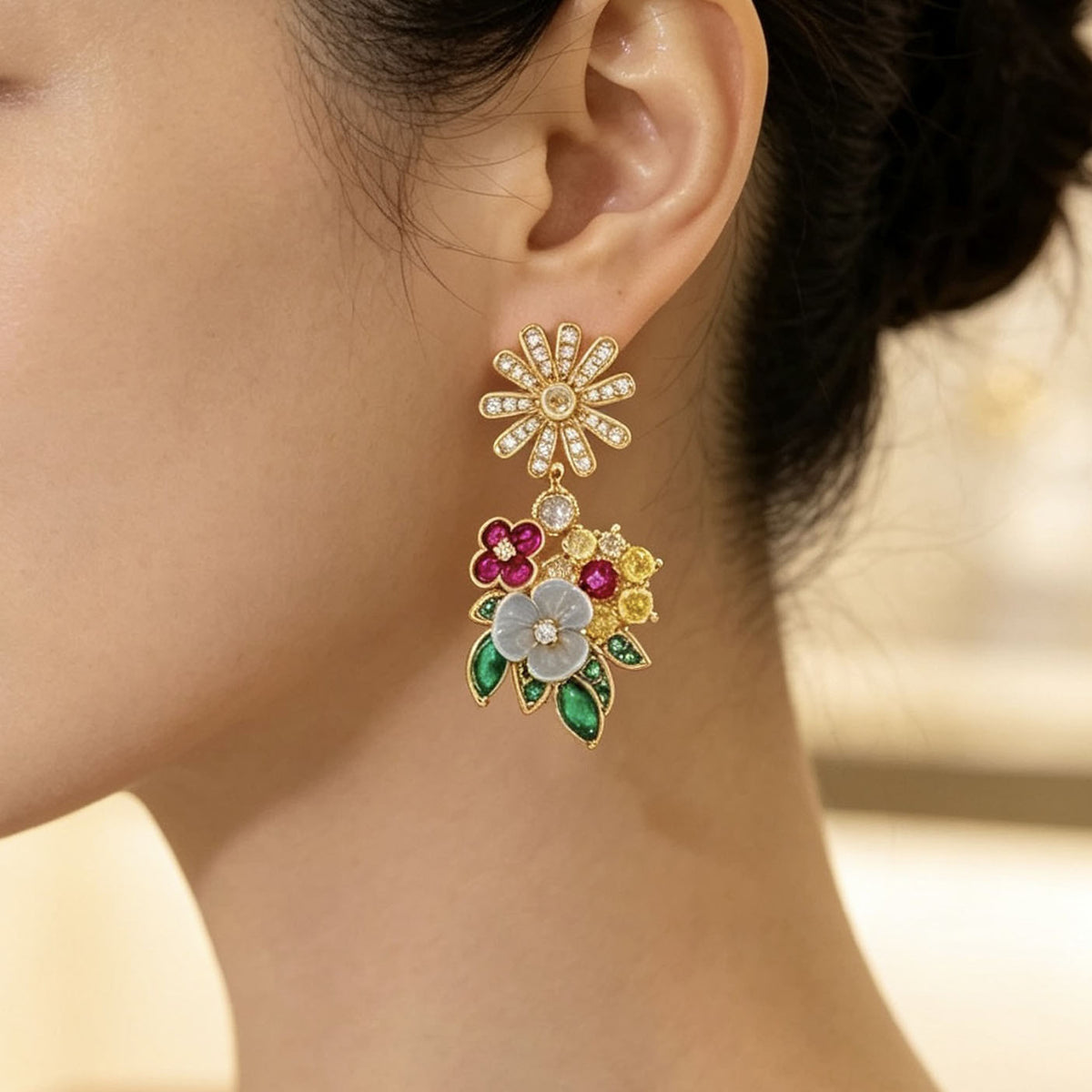 Colorfall Wild Bloom Earrings