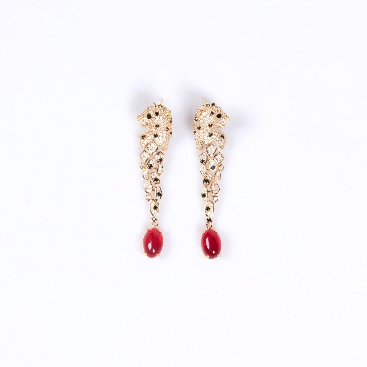 Panther Cascade Earrings