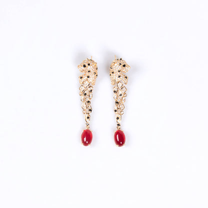 Panther Cascade Earrings