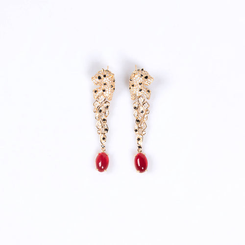 Panther Cascade Earrings