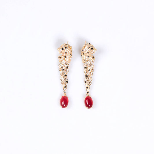 Panther Cascade Earrings