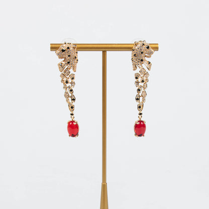 Panther Cascade Earrings