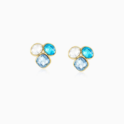 Gem Collage Trio Earrings