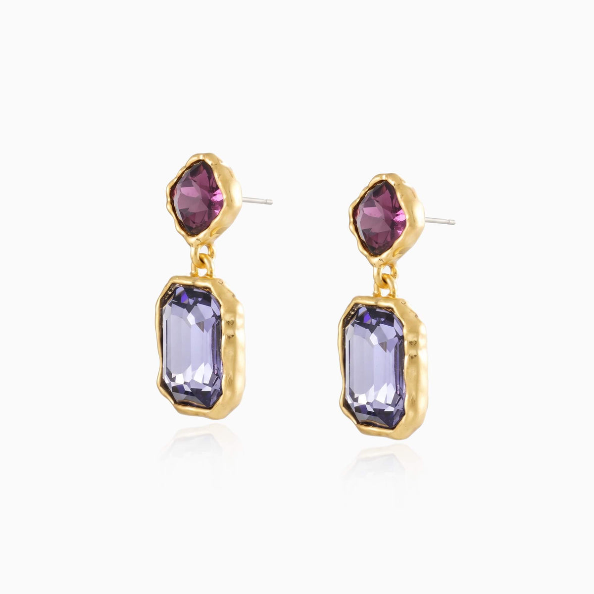 Olive Gemline Earrings