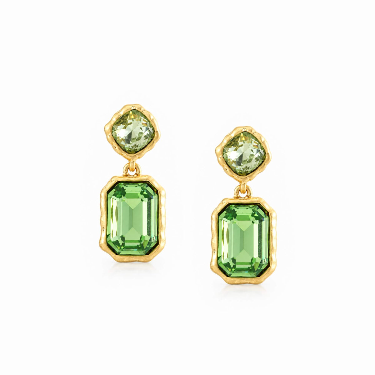 Olive Gemline Earrings